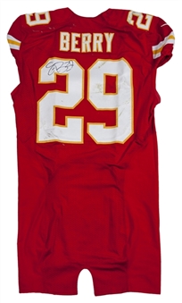 2013 Eric Berry Game Used /Signed Kansas City Chiefs Jersey (NFL/ PSA/DNA)